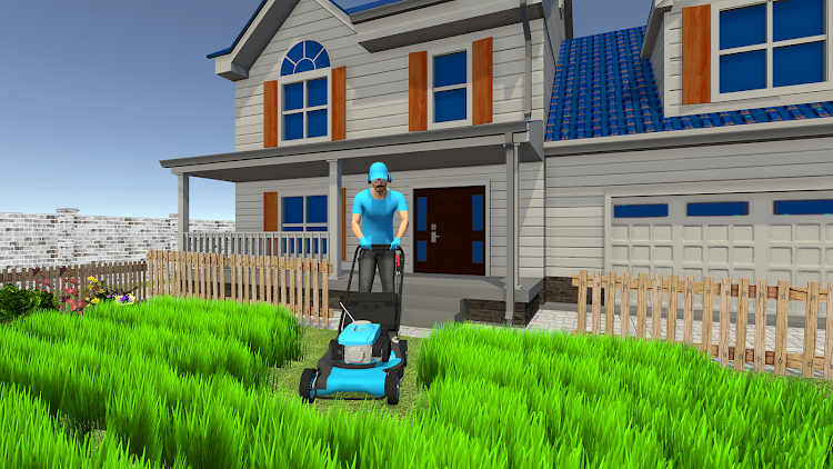 #7. Mowing Simulator Lawn Cutting (Android) By: Mr Nexus