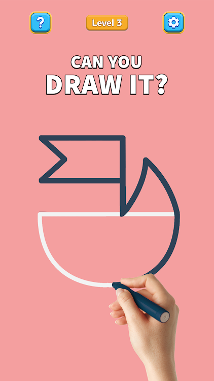 #4. One Line: Drawing Puzzle Game (Android) By: Kidding Box Studio