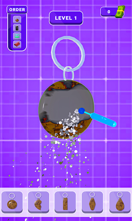 #3. Self Defense Keychain Game! (Android) By: Aesthetic lab