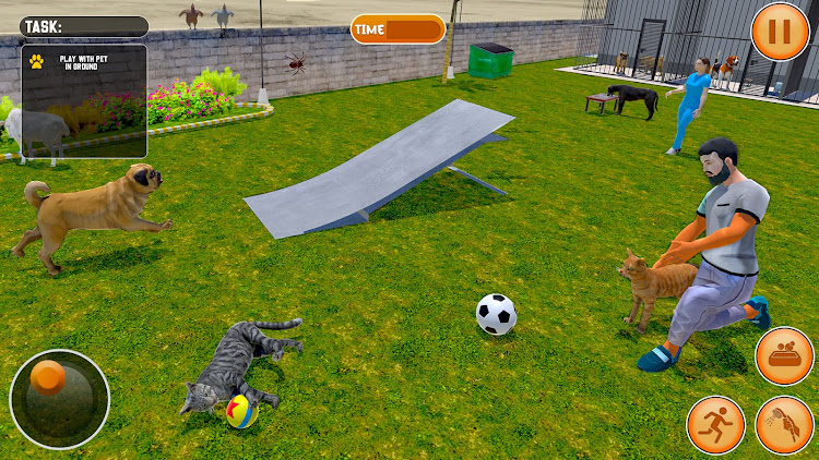 #4. Animal Shelter Pet Life 3D (Android) By: NexGame Studio