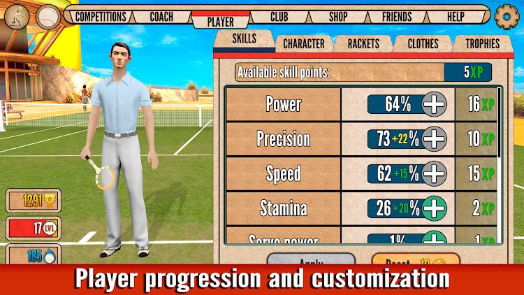 #3. World of Tennis: Roaring ’20s (Android) By: Helium9 Games