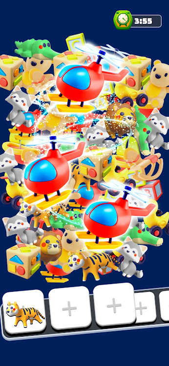 #8. Toys Match Triple 3D Tile (Android) By: Mini Gamers Club