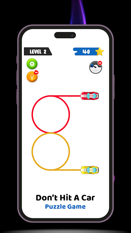 #9. Don't Hit A Car - Puzzle Game (Android) By: teswesm