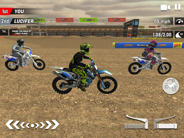 #4. Mx Dirt Bike - Motocross Games (Android) By: InfinityGames Studio