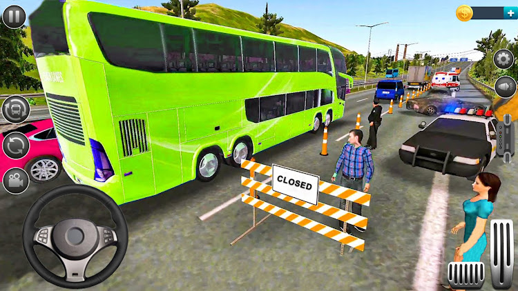 #7. Bus Simulator 3d Bus Driving (Android) By: Italy Games studios