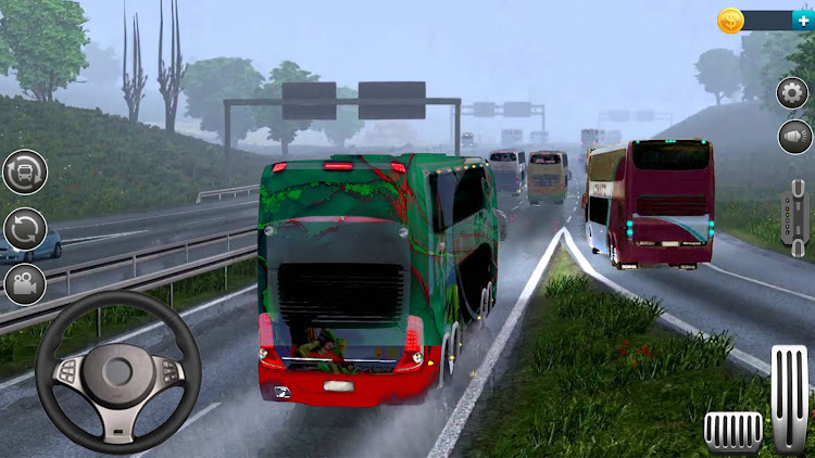 #8. Bus Simulator 3d Bus Driving (Android) By: Italy Games studios