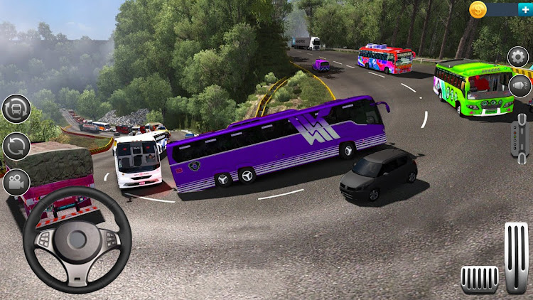 #6. Bus Simulator 3d Bus Driving (Android) By: Italy Games studios