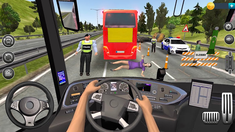 #9. Bus Simulator 3d Bus Driving (Android) By: Italy Games studios