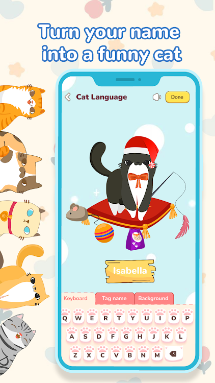 #3. DIY Cat Language Wallpaper (Android) By: TSACom