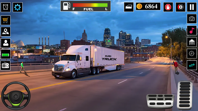 #2. Heavy Truck Simulator Game 3D (Android) By: Rocky Apps & Games