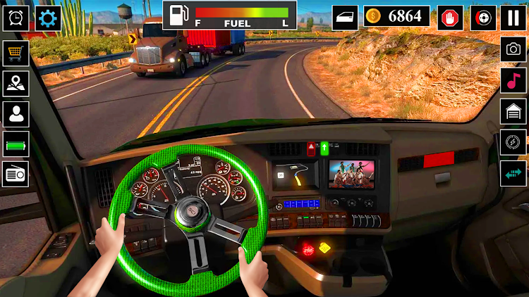 #3. Heavy Truck Simulator Game 3D (Android) By: Rocky Apps & Games