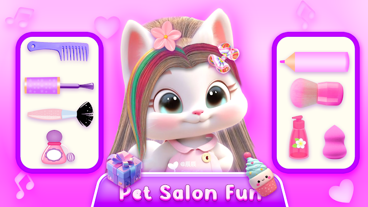 #9. Hairstylist Pet care Salon (Android) By: Red Moon Gaming Studio