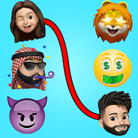 Connect the Emoji Puzzle Games