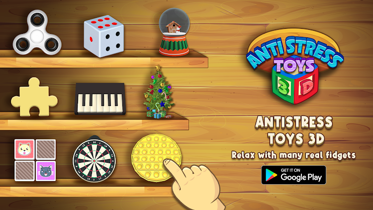 #8. Antistress 2 - Relaxation Toys (Android) By: Onegame Global Studio