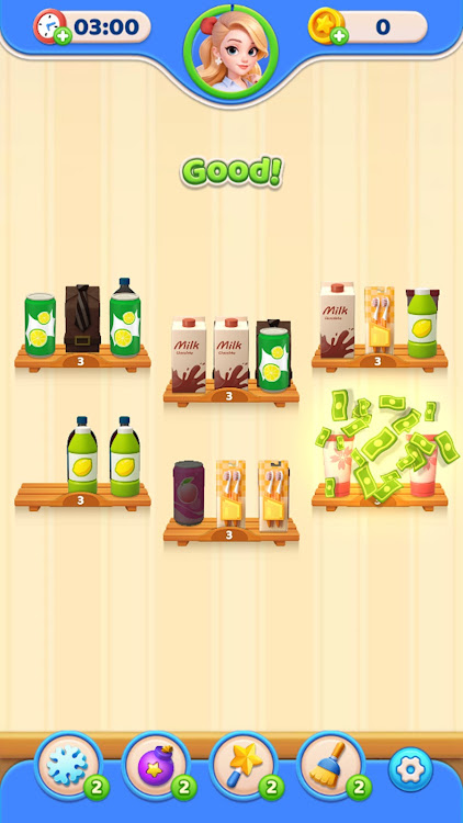 #4. Goods Organizer - Sorting Game (Android) By: MicroEra