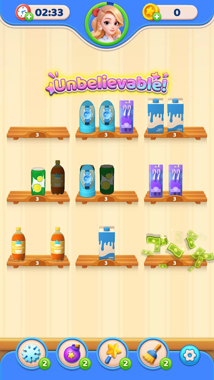 #5. Goods Organizer - Sorting Game (Android) By: MicroEra