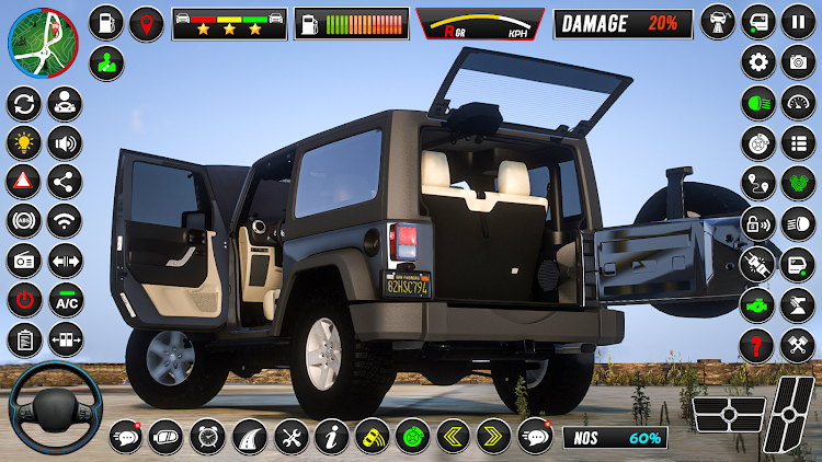 #4. Offroad Jeep Game 3D 2024 (Android) By: Gamerz Hive