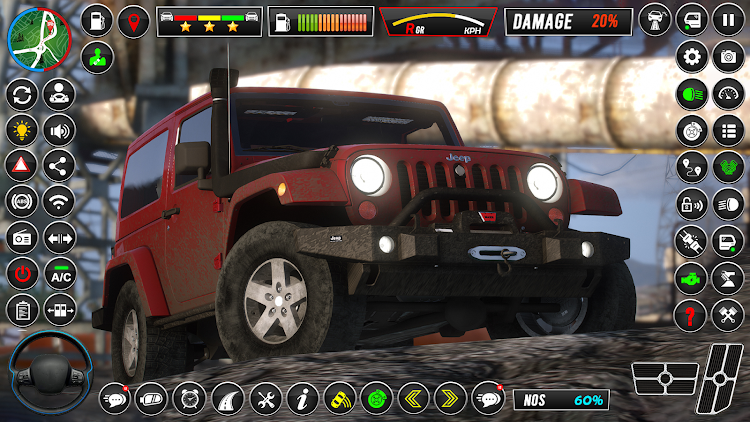 #3. Offroad Jeep Game 3D 2024 (Android) By: Gamerz Hive