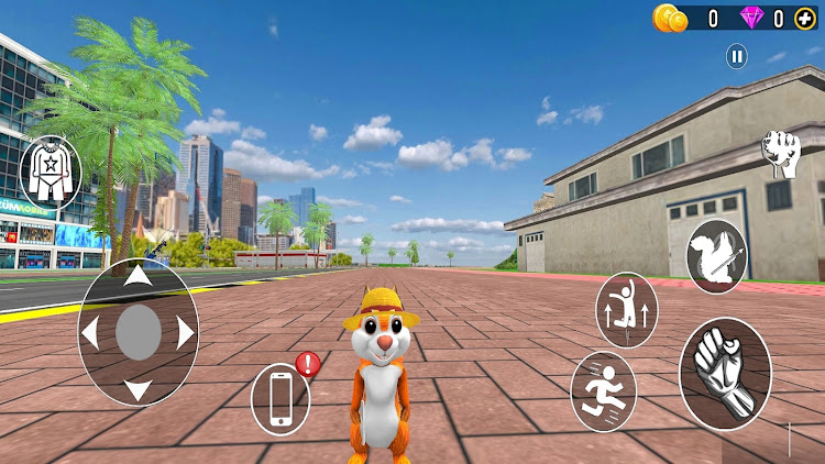 #5. Squirrel Open World (Android) By: Getflynz