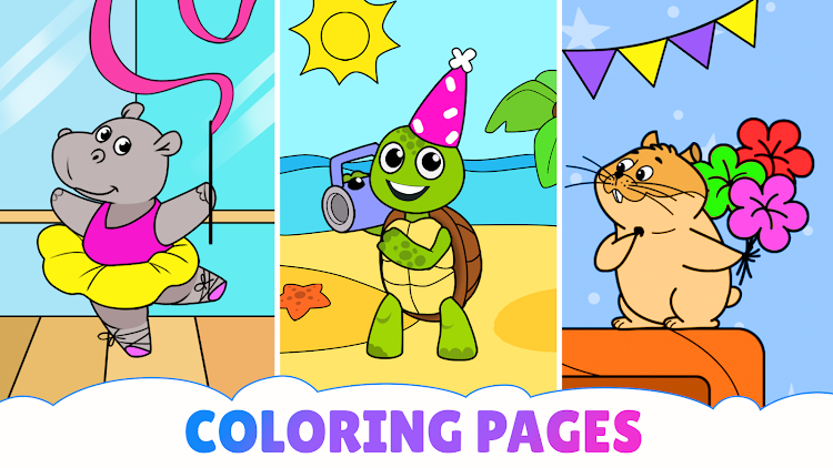 #3. Learn colors Learning for kids (Android) By: GoKids! publishing