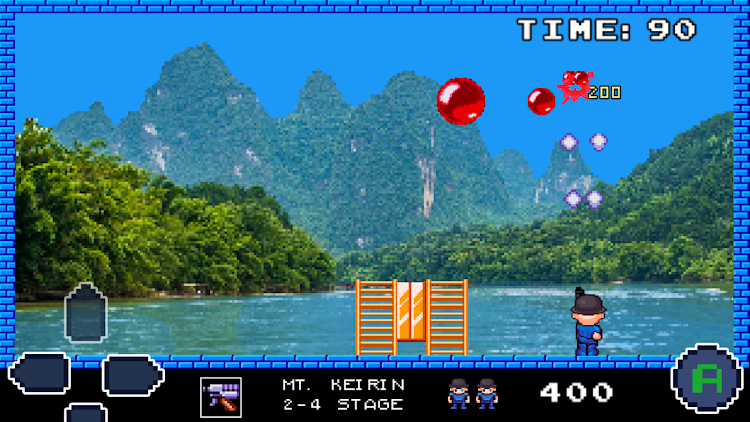 #3. pang arcade (Android) By: Retro arcade