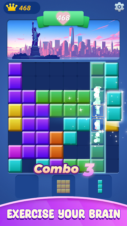 #3. Block Blast: World Trip (Android) By: AsobiTogether