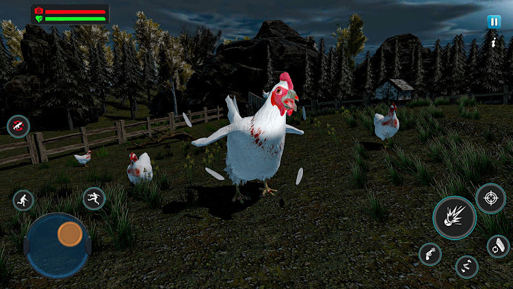 #10. FPS Chicken Shoot Offline Game (Android) By: Fog Revolution