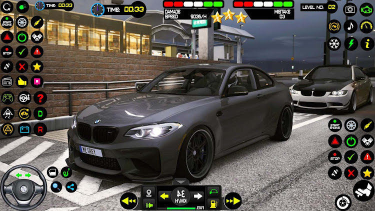 #2. Driving School - US Car Game (Android) By: Games Coder