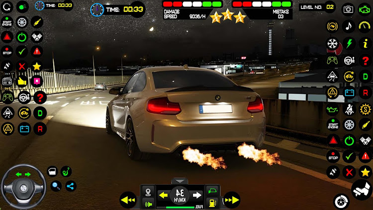 #3. Driving School - US Car Game (Android) By: Games Coder