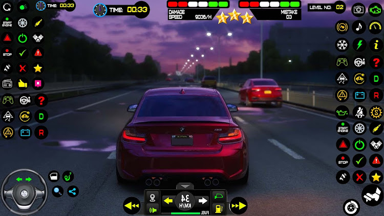 #4. Driving School - US Car Game (Android) By: Games Coder