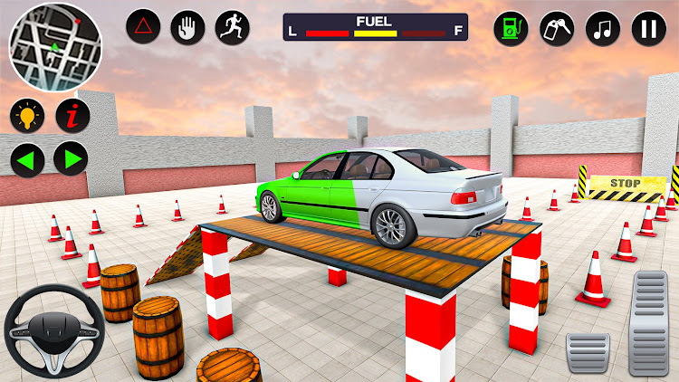 #3. Advance 3D Car Parking Games (Android) By: NexGame Studio