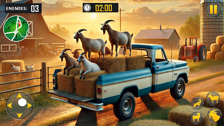 #8. The Goat Life Family Simulator (Android) By: PMS Games