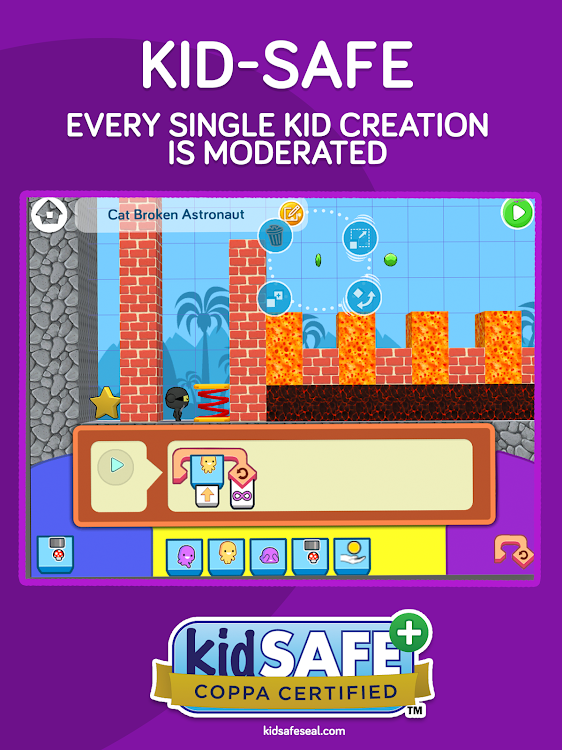 #8. codeSpark - Coding for Kids (Android) By: codeSpark