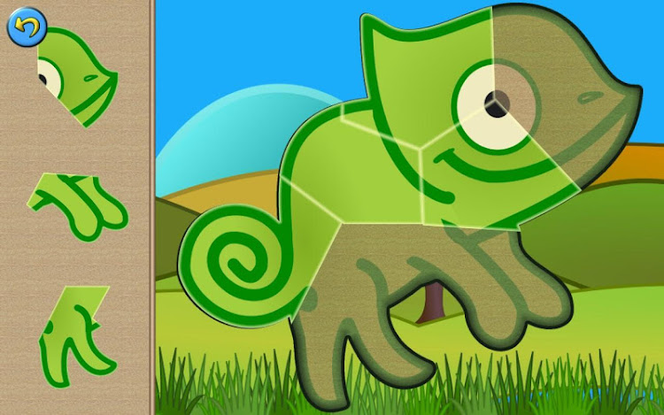 #9. Dino Puzzle Kids Dinosaur Game (Android) By: Tiltan Games