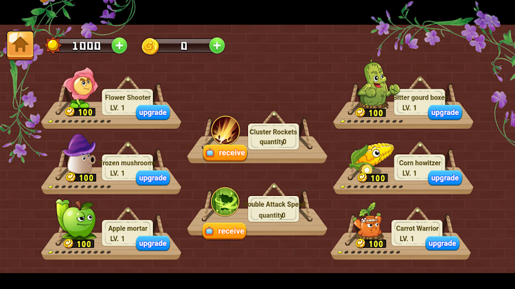 #5. WarOfPlants (Android) By: fz studio