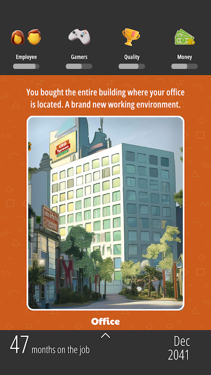 #8. CEO Tycoon: My Game Studio (Android) By: Digivega Studios