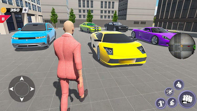 #6. Gangster Chase Crime-City Cars (Android) By: EZEE GAMES