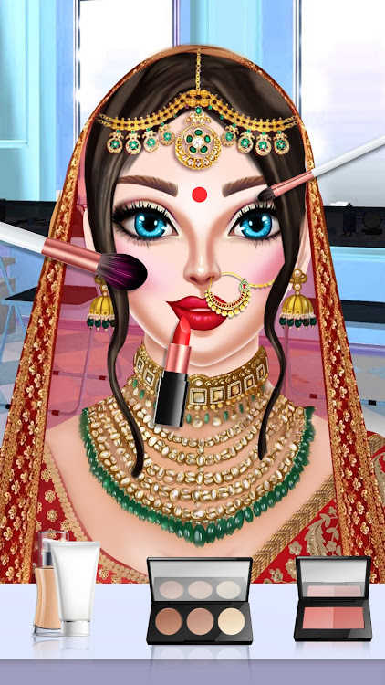 #8. Bridal Dress Up Indian Wedding (Android) By: IntroPixel Game Studio