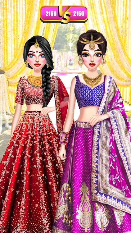 #9. Bridal Dress Up Indian Wedding (Android) By: IntroPixel Game Studio