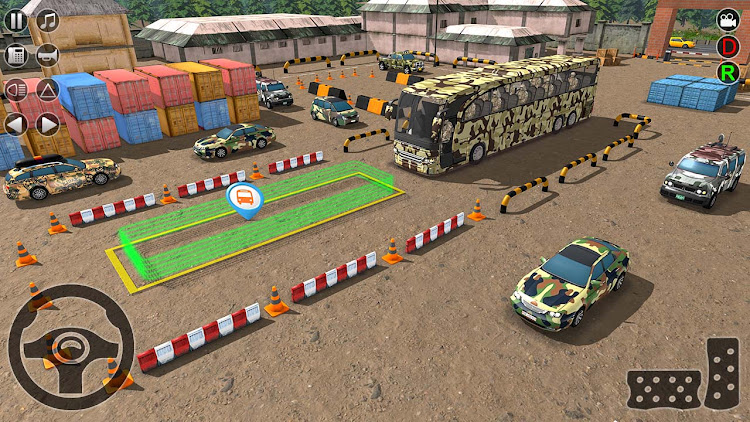 #4. Army Bus Simulator Bus Driving (Android) By: Gameboost Studio Inc.