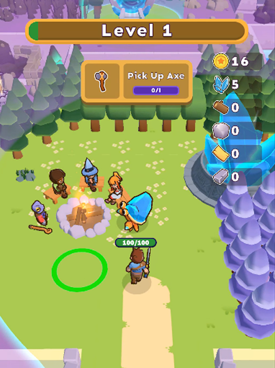 #9. Crystal Quest: Topdown Heroes (Android) By: 67 Bits