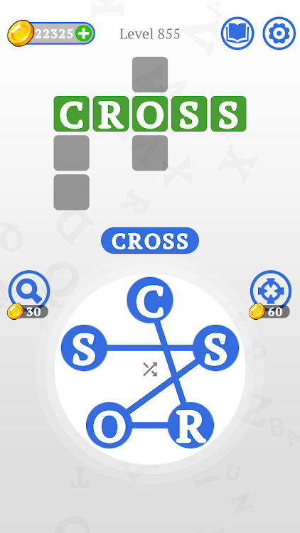 #6. Word Cross Basic (Android) By: Basic Puzzle Studio