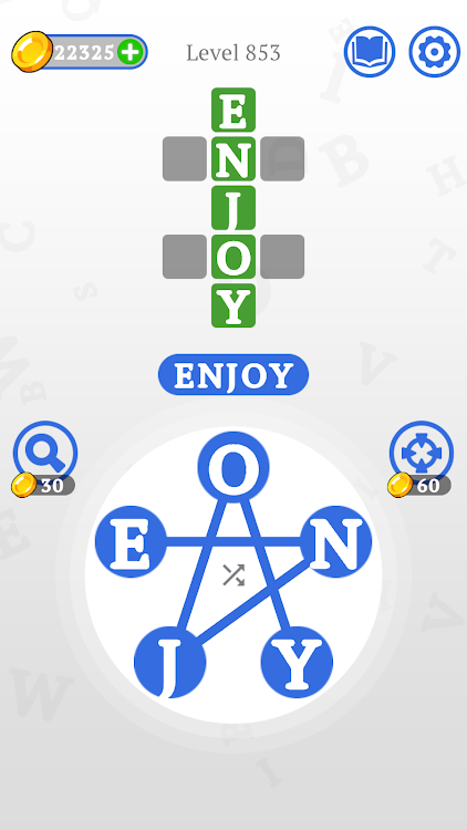 #8. Word Cross Basic (Android) By: Basic Puzzle Studio