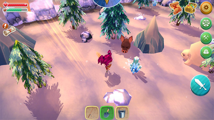 #5. CRAFTEROK™ Lords of Survival (Android) By: GameFirst