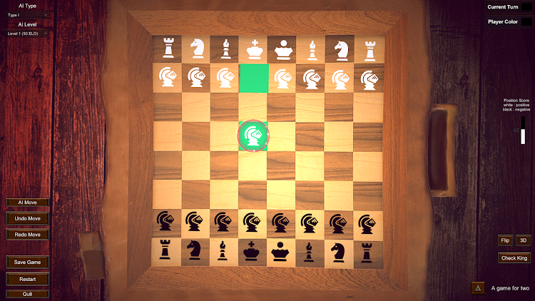 #8. The Coolest Chess 3D (Android) By: SnowballGameStudio