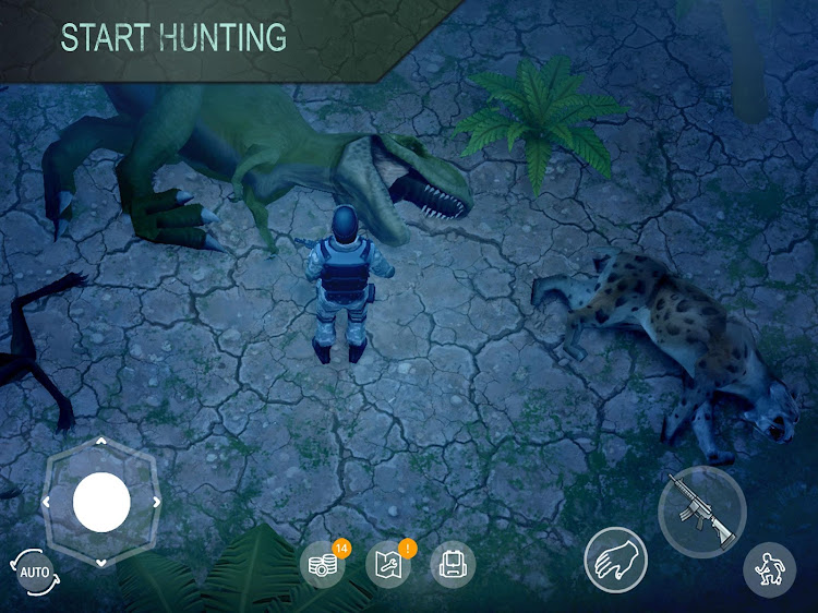 #2. Jurassic Survival (Android) By: Mishka Production UK