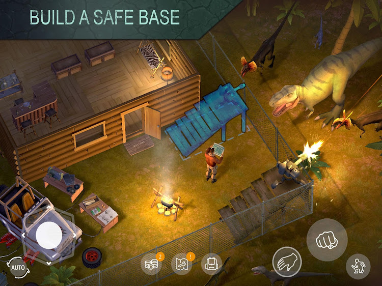 #4. Jurassic Survival (Android) By: Mishka Production UK