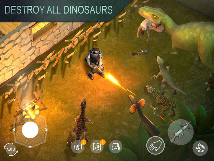 #3. Jurassic Survival (Android) By: Mishka Production UK