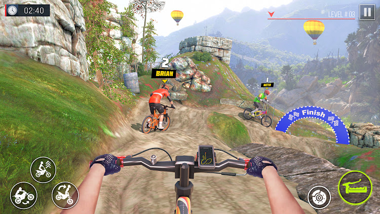 #6. BMX Bike Freestyle BMX Games (Android) By: azOzark, inc.