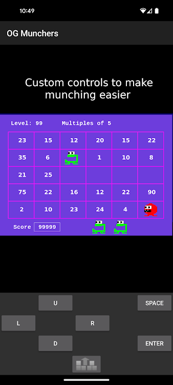 #2. OG Munchers - Munch Numbers (Android) By: UserLAnd Technologies